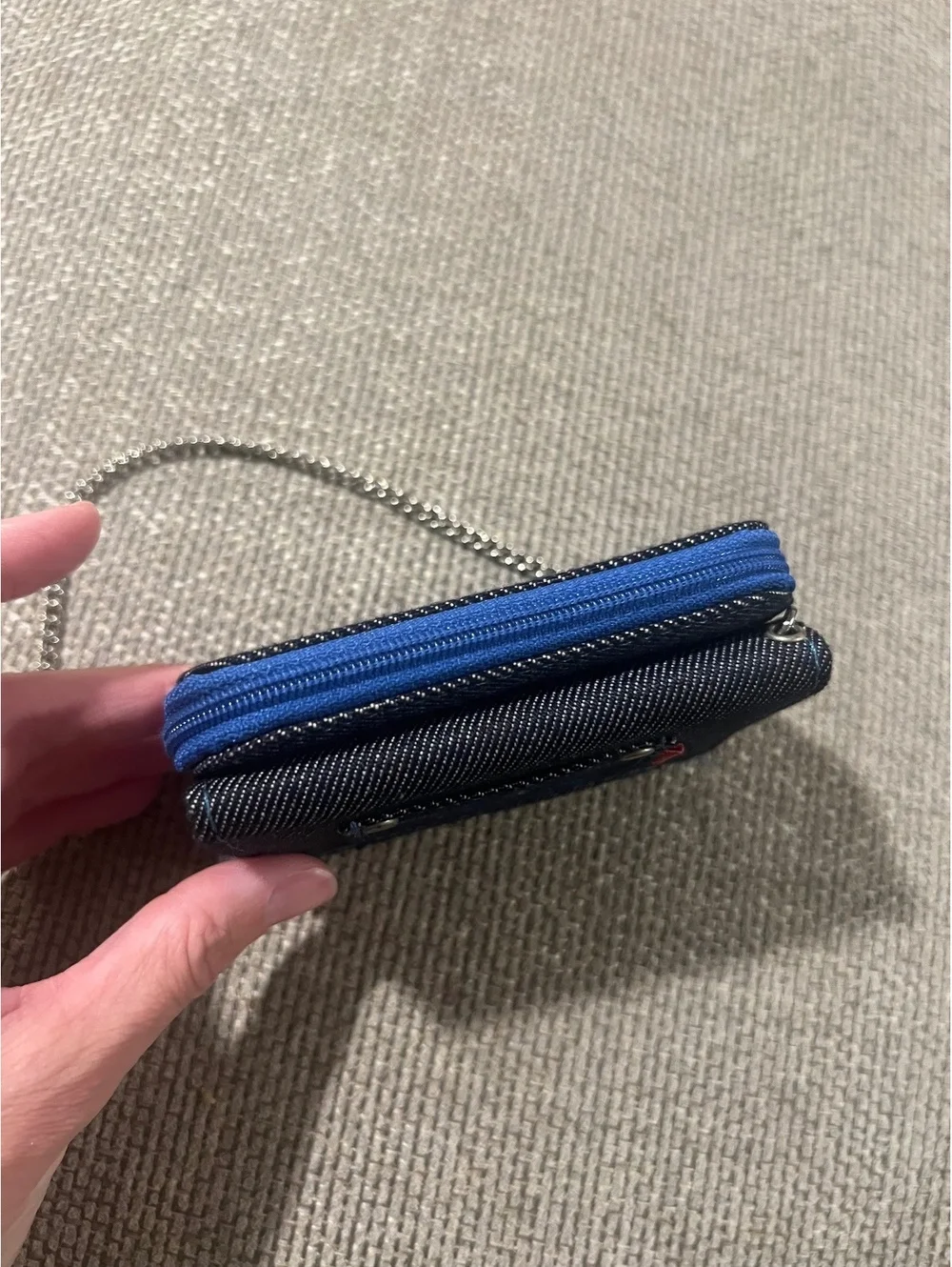 Y2K denim wallet